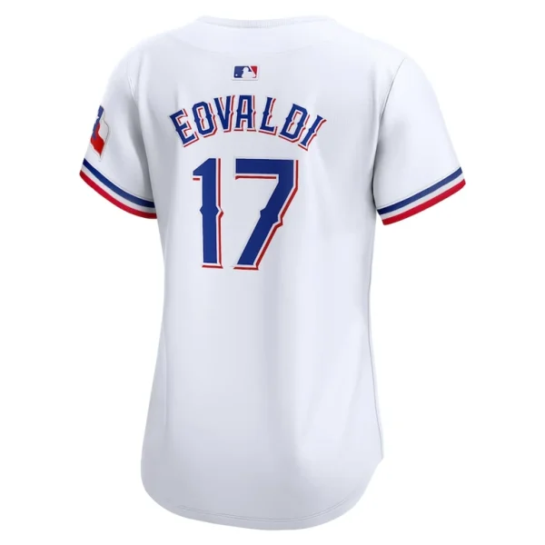 Nathan eovaldi texas rangers nike womens home limited player jersey White L