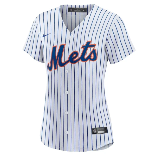 New york mets nike womens 1 mom home replica jersey White M