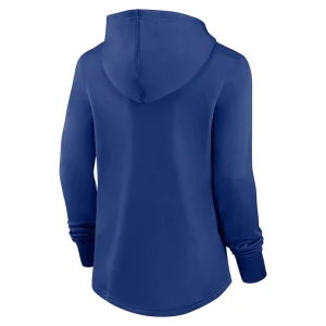 New york mets nike womens authentic collection pregame performance pullover hoodie Royal M