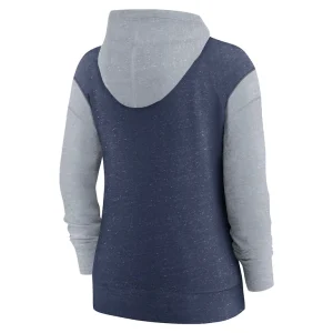 New york yankees nike womens full zip hoodie Navy M