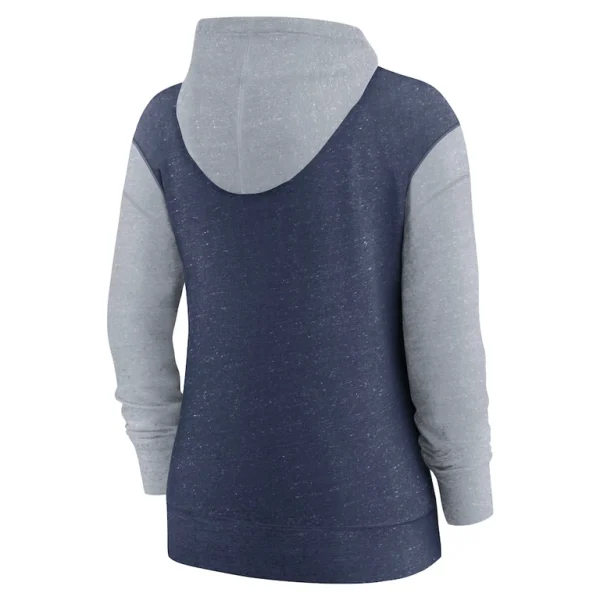 New york yankees nike womens full zip hoodie Navy M