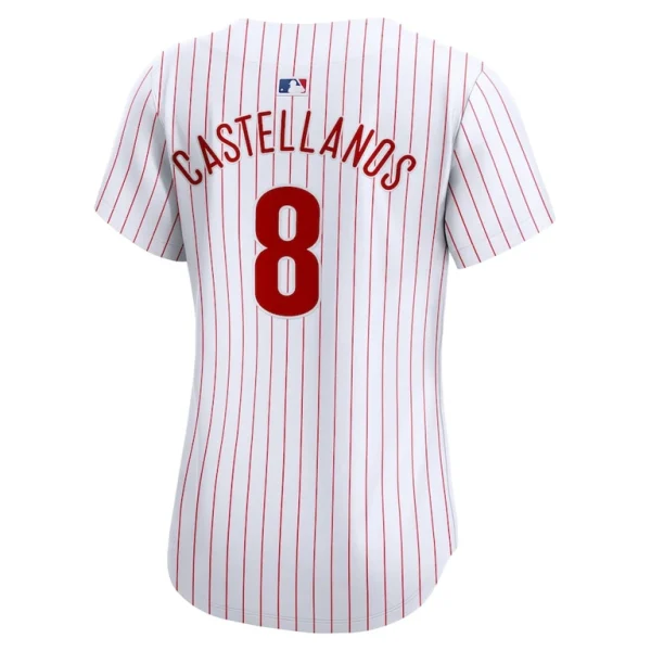 Nick castellanos philadelphia phillies nike womens home limited player jersey White L