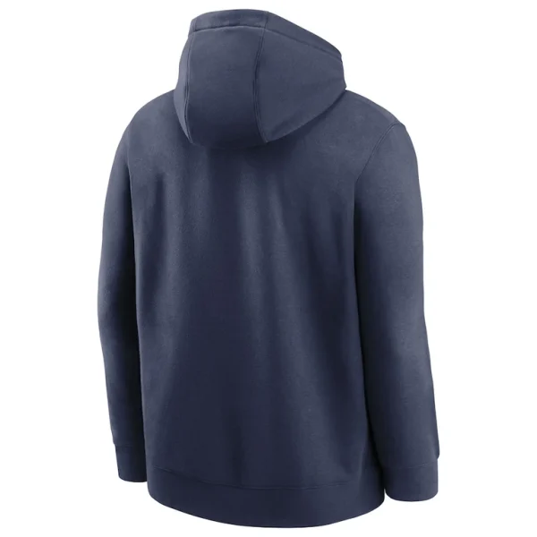 Nike 2025 mlb all star game logo club fleece pullover hoodie Navy L