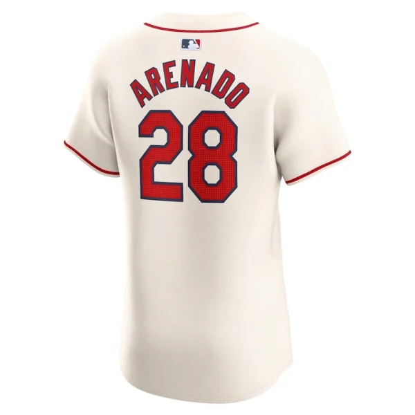 Nolan arenado st. louis cardinals nike alternate elite player jersey Cream 48