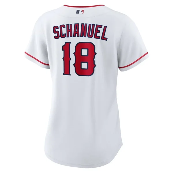 Nolan schanuel los angeles angels nike womens home replica jersey White L