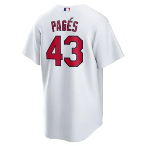 Pedro pages st. louis cardinals nike home replica jersey White L