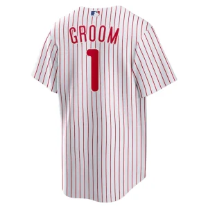 Philadelphia phillies nike 1 groom home replica jersey White L