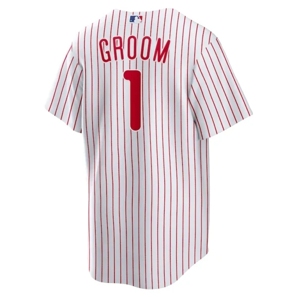 Philadelphia phillies nike 1 groom home replica jersey White L