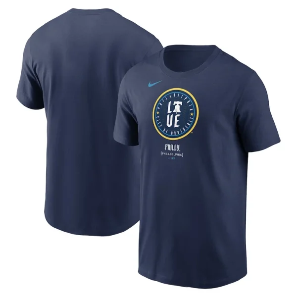 Philadelphia phillies nike 2024 city connect large logo t shirt Navy