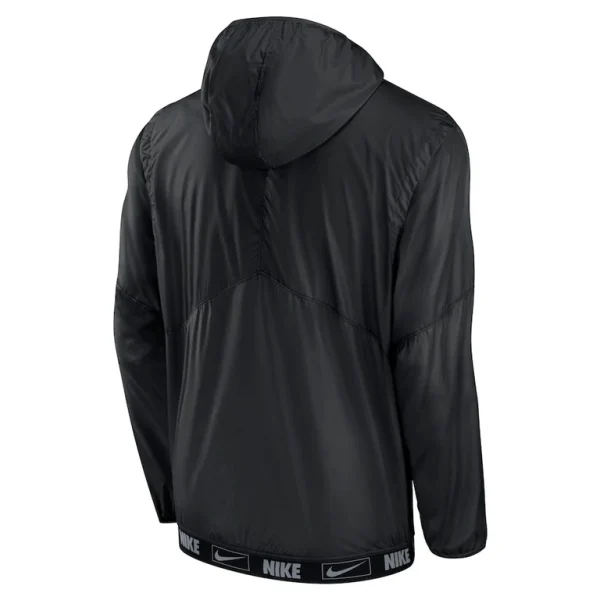 Philadelphia phillies nike authentic night game performance half zip windbreaker Black L