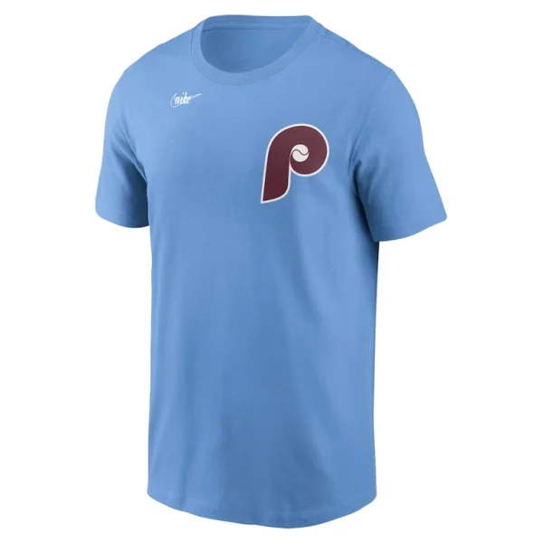 Philadelphia phillies nike cooperstown wordmark t shirt Light blue M
