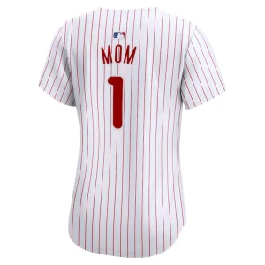Philadelphia phillies nike womens 1 mom home limited jersey White L