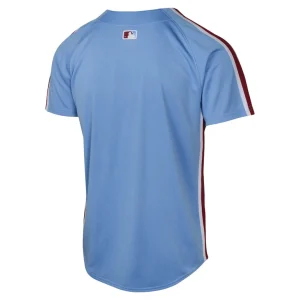 Philadelphia phillies nike youth alternate limited jersey Light blue Yth L