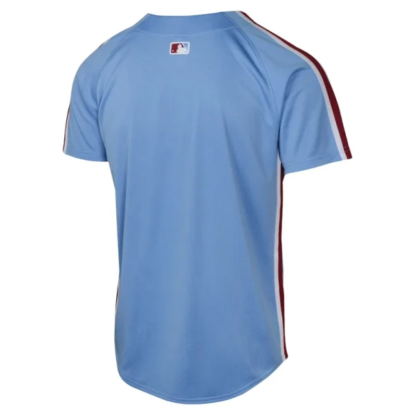 Philadelphia phillies nike youth alternate limited jersey Light blue Yth L