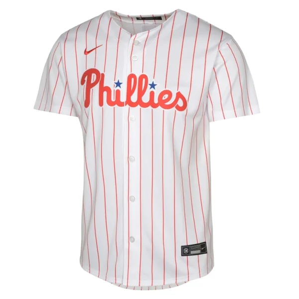 Philadelphia phillies nike youth home blank limited jersey White Yth M