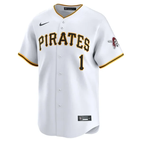 Pittsburgh pirates nike 1 dad home limited jersey White M