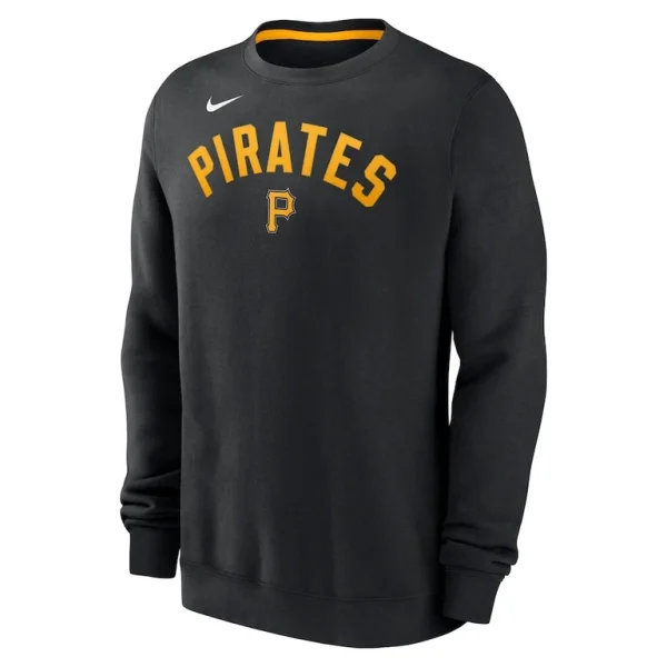 Pittsburgh pirates nike classic fleece performance pullover sweatshirt Black M