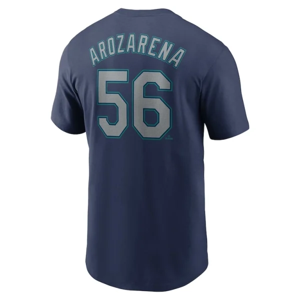 Randy arozarena seattle mariners nike fuse name number t shirt Navy L