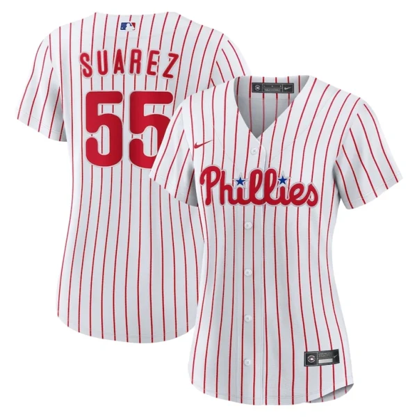 Ranger suarez philadelphia phillies nike womens home replica jersey White