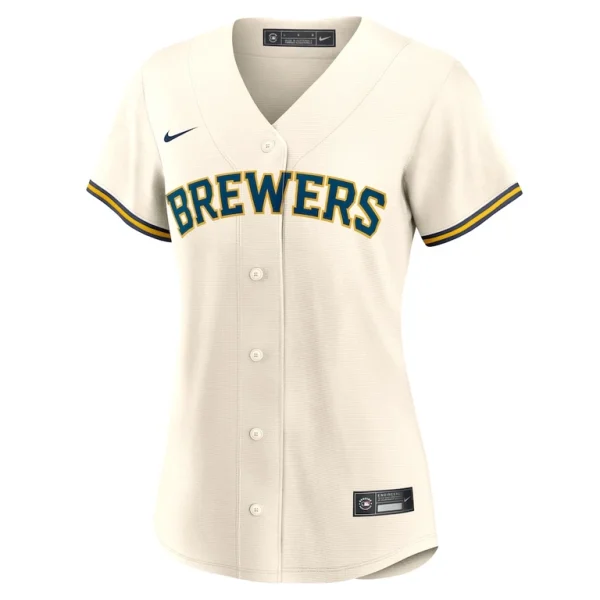 Rhys hoskins milwaukee brewers nike womens home replica jersey White M