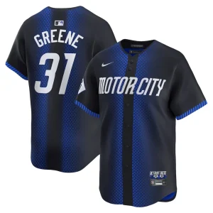 Riley greene detroit tigers nike city connect limited jersey Navy