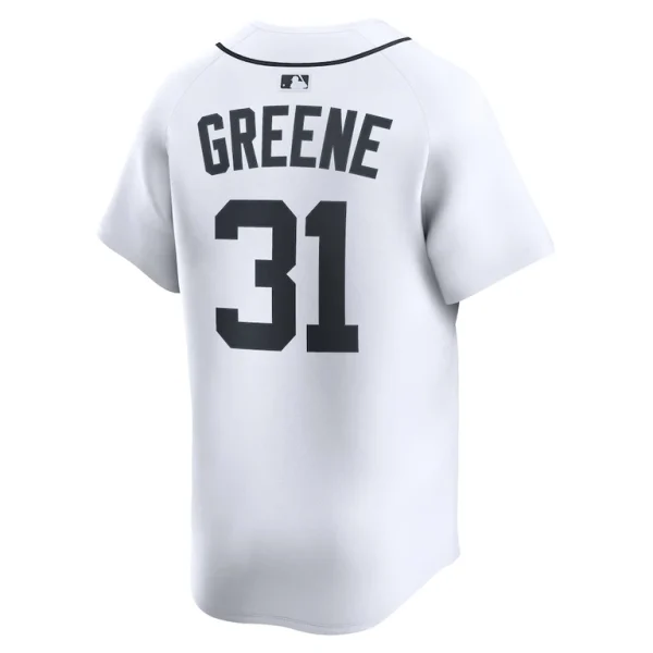 Riley greene detroit tigers nike home limited player jersey White L