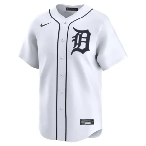Riley greene detroit tigers nike home limited player jersey White M