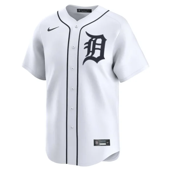 Riley greene detroit tigers nike home limited player jersey White M
