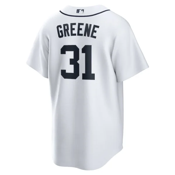 Riley greene detroit tigers nike replica player jersey White L