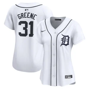Riley greene detroit tigers nike womens home limited player jersey White