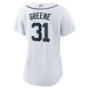 Riley greene detroit tigers nike womens home replica player jersey White L