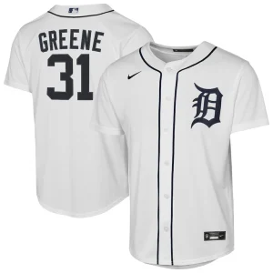 Riley greene detroit tigers nike youth home replica player jersey White