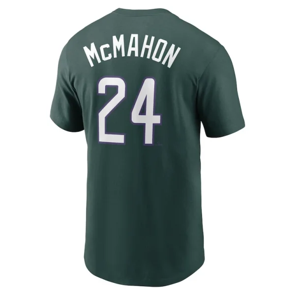 Ryan mcmahon colorado rockies nike city connect name number t shirt Green L