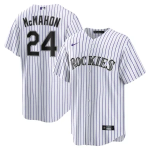 Ryan mcmahon colorado rockies nike home replica player jersey White