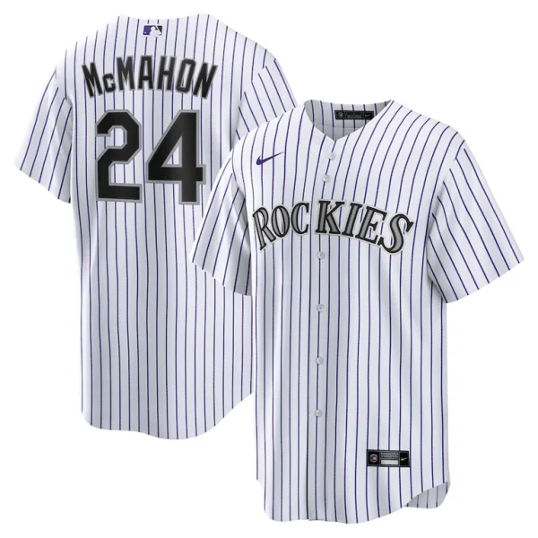 Ryan mcmahon colorado rockies nike home replica player jersey White