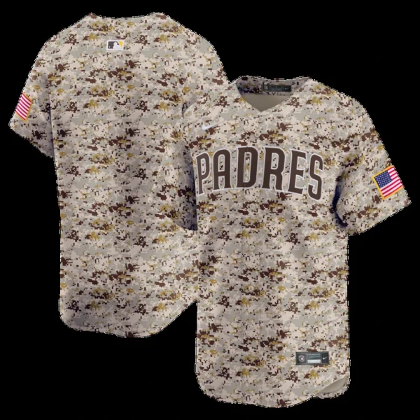 San diego padres nike alternate limited jersey Camo