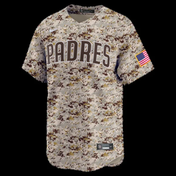 San diego padres nike alternate limited jersey Camo M