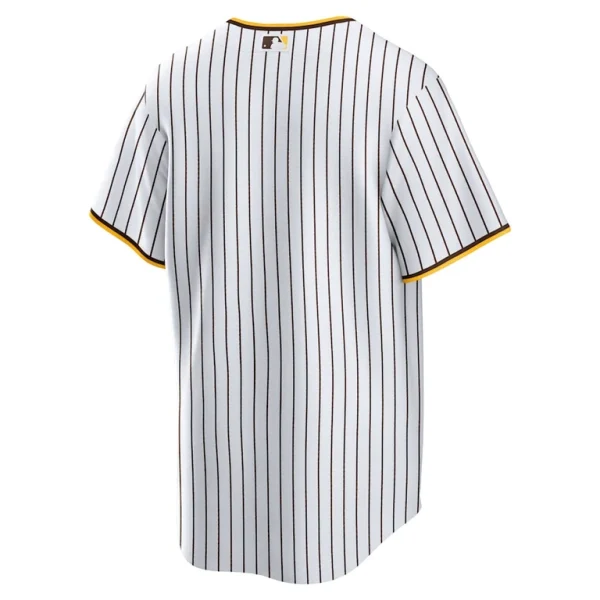 San diego padres nike home blank replica jersey White L