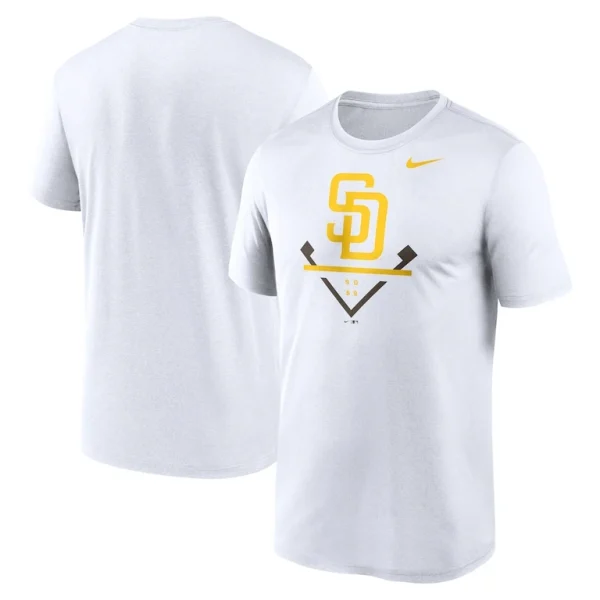 San diego padres nike icon legend performance t shirt White