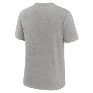 San diego padres nike logo tri blend t shirt Heather gray L