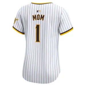 San diego padres nike womens 1 mom home limited jersey White L