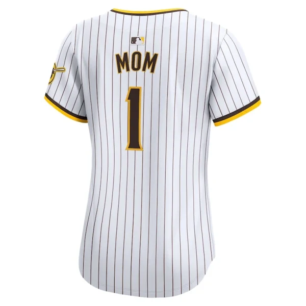 San diego padres nike womens 1 mom home limited jersey White L