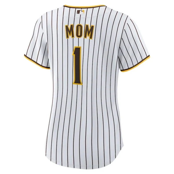San diego padres nike womens 1 mom home replica jersey White L