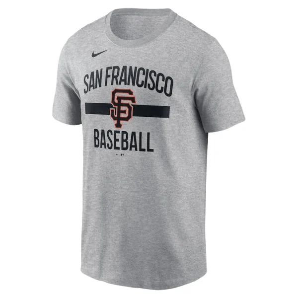 San francisco giants nike arched t shirt Heather gray M