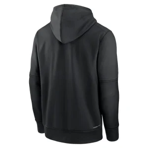 San francisco giants nike authentic collection practice performance pullover hoodie Black L