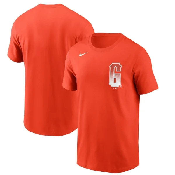 San francisco giants nike city connect wordmark t shirt Multi