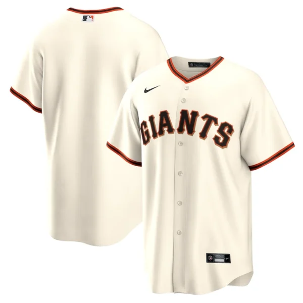 San francisco giants nike home replica team jersey Cream