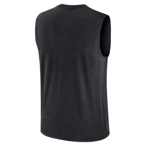 San francisco giants nike knockout performance muscle tank top Black L