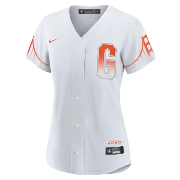 San francisco giants nike womens 2021 city connect replica jersey White M