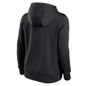San francisco giants nike womens club angle performance pullover hoodie Black M
